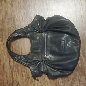 Christopher Kon  soft black leather bag